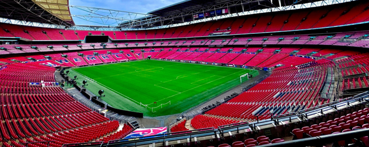 El Wembley Stadium, a Londres